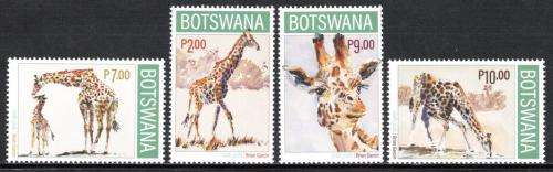 Botswana - 2020 Giraffe Set MNH