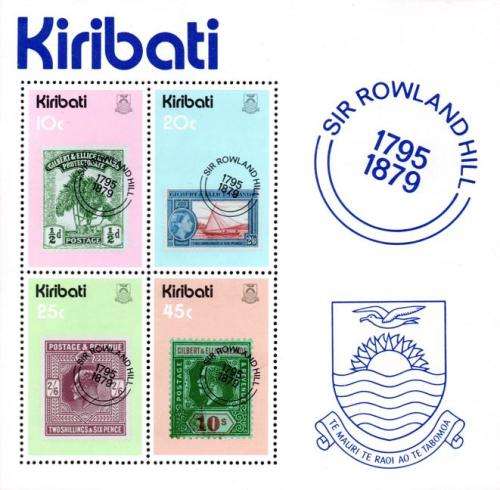 Kiribati - 1979 Death Centenary of Sir Rowland Hill MS MNH SG 104