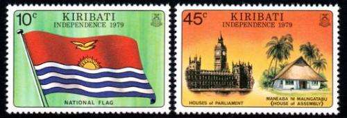 Kiribati - 1979 Independence Set MNH SG 84-85