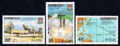 Kiribati - 1980 Satellite Tracking Set MNH SG 109-111