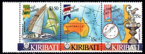 Kiribati - 1986 America's Cup Set MNH SG 265a