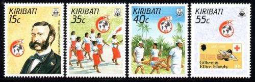 Kiribati - 1988 125th Anniversary of Red Cross Set MNH SG 284-287