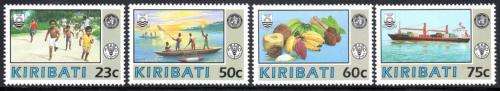 Kiribati - 1992 UN WHO and FAO Set MNH SG 390-393