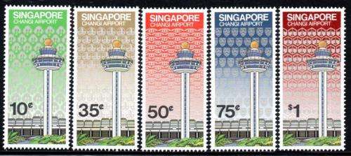 Singapore - 1981 Changi Airport Set MNH SG 411-415
