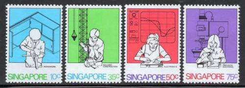 Singapore - 1981 Technical Training Set MNH SG 400-403