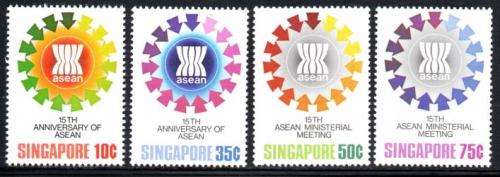 Singapore - 1982 15th Anniversary of ASEAN Set MNH SG 420-423