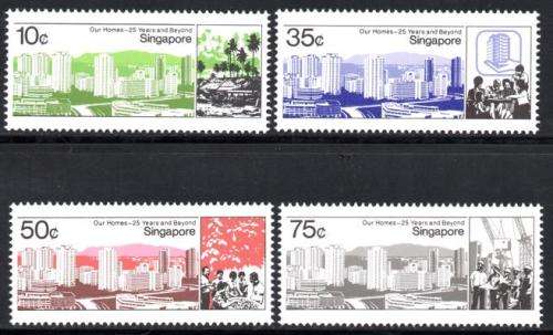 Singapore - 1985 25th Anniv of Housing and Development Board Set MNH SG 507-510