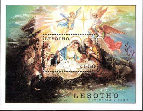 Lesotho - 1980 Christmas MS Used SG 430