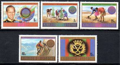 Lesotho - 1981 25th Anniv of Duke of Edinburgh Awards Set MNH SG 462-466