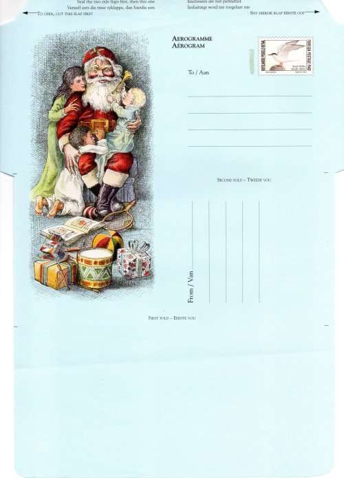 South Africa - 1996 Christmas Aerogramme Mint