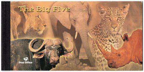 South Africa - 2001 Big Five Souvenir Booklet