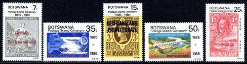 Botswana - 1985 Centenary of Bechuanaland Stamps Set MNH SG 577-581