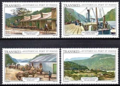 Transkei - 1986 Port St. Johns Set MNH SACC 181-184