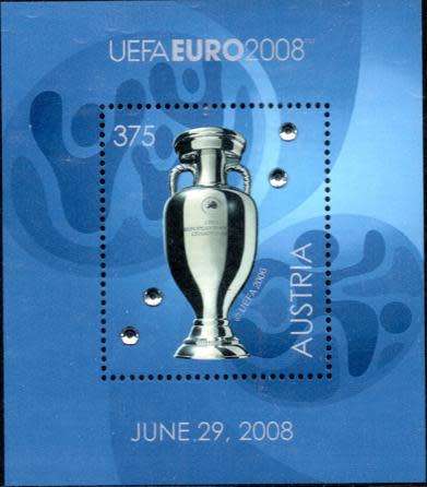 Austria - 2008 UEFA EURO 2008 Crystal MS MNH