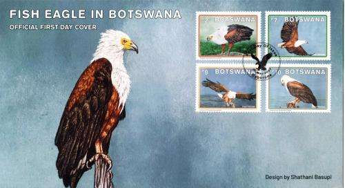 Botswana - 2021 Fish Eagle FDC