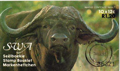 SWA - 1985 Buffalo Booklet CTO SACC 458