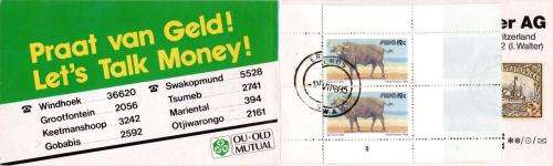 SWA - 1985 Buffalo Booklet CTO SACC 458
