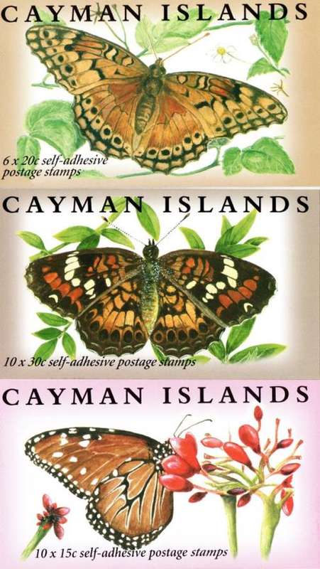 Cayman Islands - 2005 Butterflies Booklet Set MNH