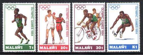Malawi - 1984 Olympic Games Set MNH SG 707-710