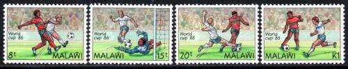 Malawi - 1986 World Cup Set MNH SG 746-749