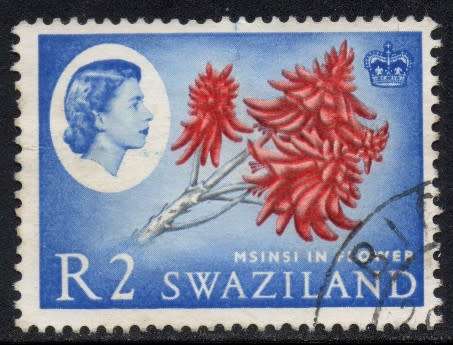 Swaziland - 1962 QEII R2 Flower Used SG 105
