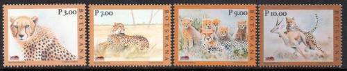 Botswana - 2021 Cheetah Set MNH