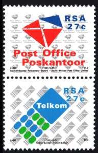South Africa - 1991 Post Office and Telkom MNH SACC 751-752