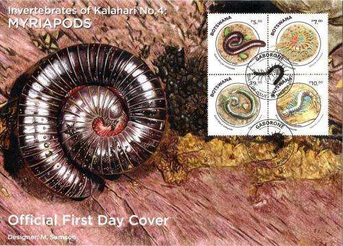 Botswana - 2022 Myriapods FDC