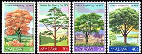 Malawi - 1979 Tree Planting Day Set MNH SG 592-595