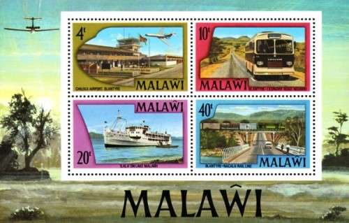 Malawi - 1977 Transport MS MNH SG 551