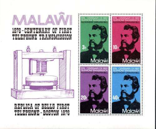 Malawi - 1976 Centenary of Telephone MS MNH SG 524