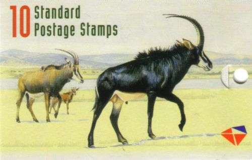 South Africa - 1998 Redrawn 6th Sable Antelope Booklet SACC 1094