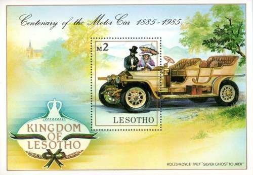 Lesotho - 1985 Centenary of Motoring MS MNH SG 645