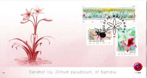 Namibia - 2022 Sandhof Lily FDC 5.44