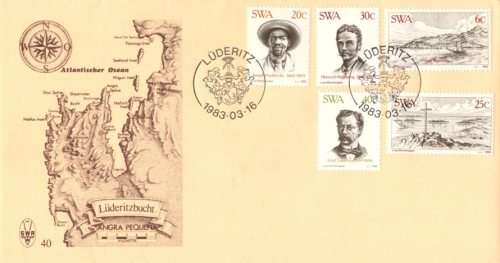 SWA - 1983 Centenary of Luderitz FDC 40