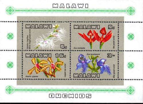 Malawi - 1969 Orchids MS MNH SG 333