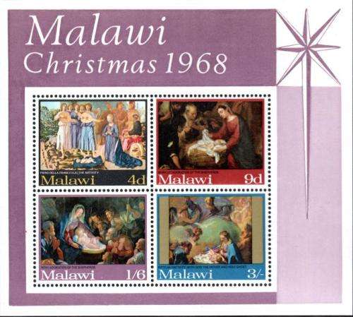 Malawi - 1968 Christmas MS MNH SG 309