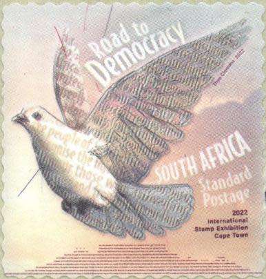 South Africa - 2022 Road to Democracy MNH
