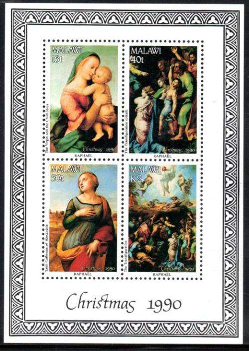 Malawi - 1990 Christmas MS MNH SG 857
