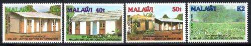 Malawi - 1989 25th Anniversary of UN Co-operation Set MNH SG 825-828