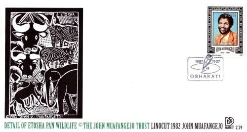 Namibia - 1997 John Muafengejo FDC 2.29