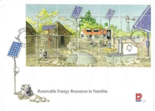 Namibia - 2001 Renewable Energy Resources FDC 3.31