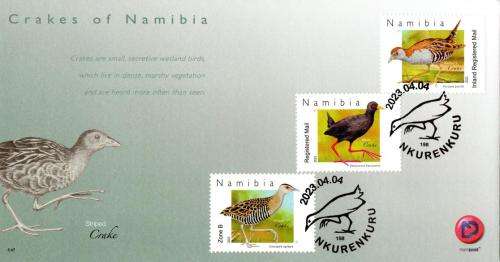 Namibia - 2023 Crakes FDC 5.47