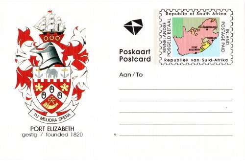 South Africa - 1992 Inland Postcard #9 Port Elizabeth