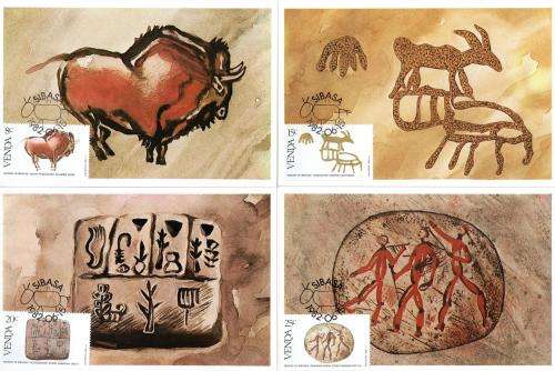 Venda - 1982 History of Writing Maxi Card Set
