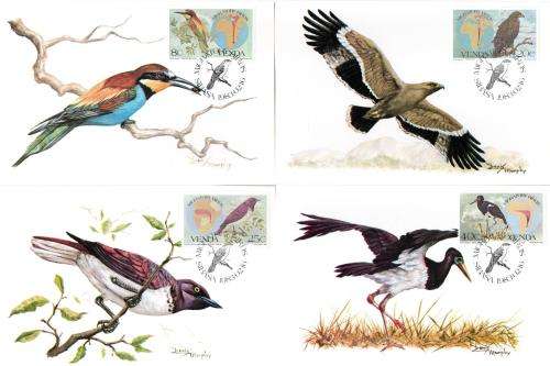 Venda - 1983 Migratory Birds (1st series) Maxi Card Set