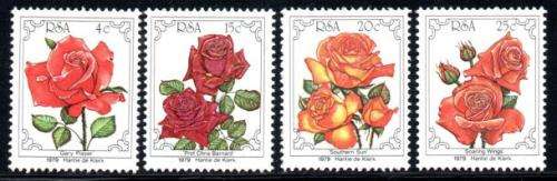 South Africa - 1979 Roses Set MNH SACC 470-473
