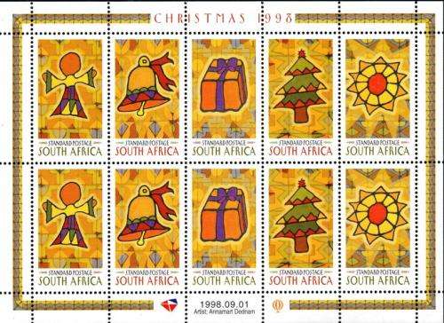 South Africa - 1998 Christmas Sheet MNH SACC 1141
