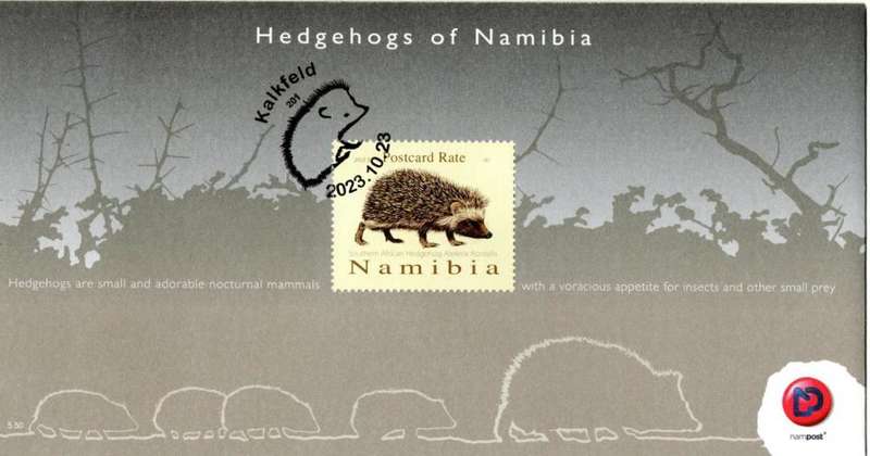Namibia - 2023 Hedgehogs FDC 5.50