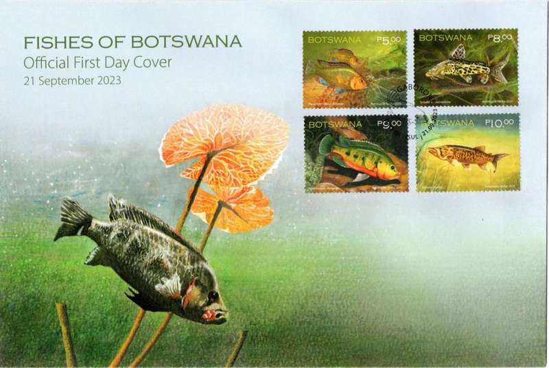 Botswana - 2023 Fishes FDC